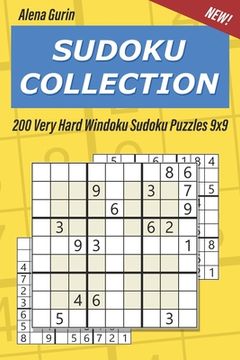 portada Sudoku Collection: 200 Very Hard Windoku Sudoku Puzzles 9x9 (en Inglés)