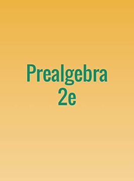 portada Prealgebra 2e (en Inglés)