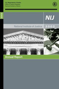 portada NIJ 2002 Annual Report (en Inglés)