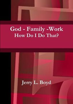 portada God - Family -Work (in English)