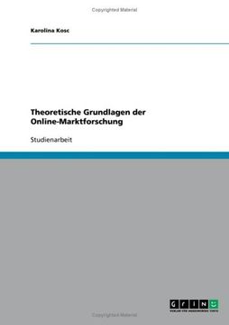 portada Theoretische Grundlagen der Online-Marktforschung (German Edition)