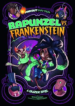 portada Rapunzel vs Frankenstein: A Graphic Novel (Far out Fairy Tales: Far out Fairy Tales) (in English)