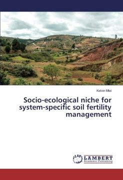 portada Socio-ecological niche for system-specific soil fertility management