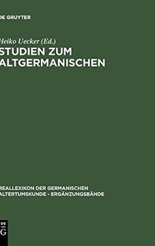 portada Studien zum Altgermanischen (in German)