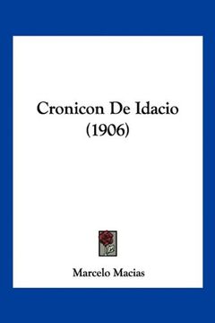 portada Cronicon de Idacio (1906) (in Spanish)