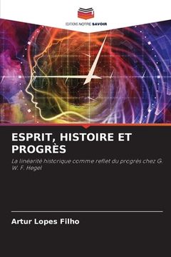 portada Esprit, Histoire Et Progrès (in French)