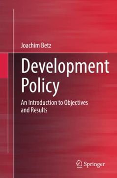 portada Development Policy: An Introduction to Objectives and Results (en Inglés)