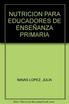 portada nutricion para educadores de enseñanza primaria