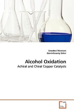 portada alcohol oxidation (en Inglés)