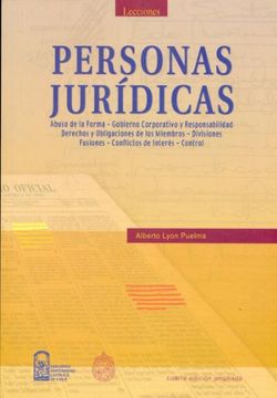 portada Personas Jurídicas (in Spanish)