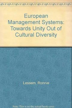 portada European Management Systems: Towards Unity out of Cultural Diversity (en Inglés)