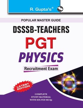 portada DSSSB Teachers: PGT Physics Exam Guide (in English)