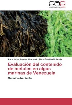 portada Evaluacion del Contenido de Metales En Algas Marinas de Venezuela