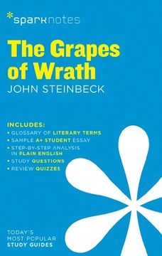 portada The Grapes of Wrath SparkNotes Literature Guide (SparkNotes Literature Guide Series) (in English)