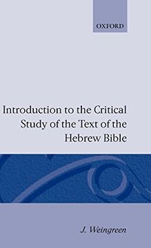 portada Introduction to the Critical Study of the Text of the old Testament (en Inglés)