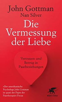 portada Die Vermessung der Liebe: Vertrauen und Betrug in Paarbeziehungen (en Alemán)