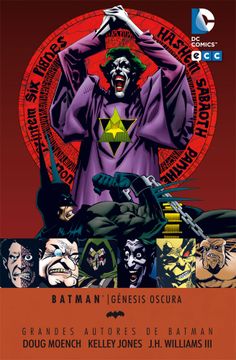 portada Grandes Autores de Batman: Dough Moench y Kelly Jones: Genesis Oscura