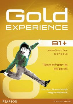 portada Gold Experience b1+ Etext Teacher Cd-Rom 
