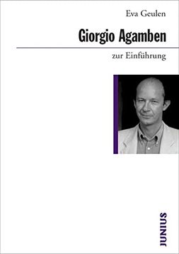 portada Giorgio Agamben zur Einführung (en Alemán)