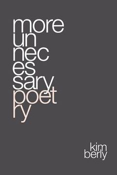 portada Moreunnecessary Poetry (en Inglés)