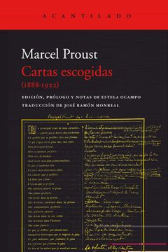 portada Cartas Escogidas (1888-1922) (in Spanish)