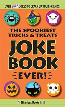 portada The Spookiest Tricks & Treats Joke Book Ever! (en Inglés)
