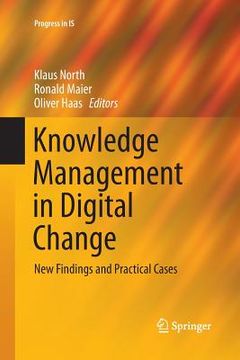 portada Knowledge Management in Digital Change: New Findings and Practical Cases (en Inglés)