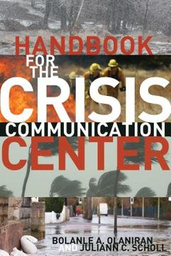 portada Handbook for the Crisis Communication Center (en Inglés)