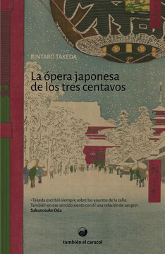 portada La Opera Japonesa de los Tres Centavos (in Spanish)