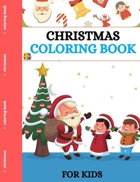 portada Christmas Coloring Book for Kids (in English)