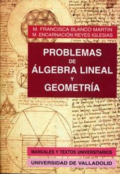 portada problemas de algebra lineal y geometria. manual y textos universitarios nº 28