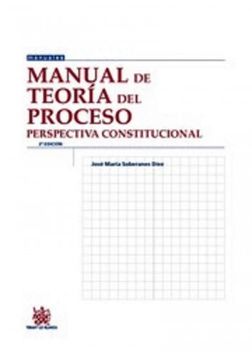 portada Manual De Teoria Del Proceso Perspectiva Constitucional