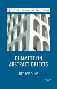 portada Dummett on Abstract Objects (en Inglés)