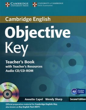 portada Objective key Teacher's Book With Teacher's Resources Audio Cd/Cd-Rom 2nd Edition () (in English)