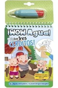 portada ¡Wow Agua! Los Tres Cerditos (in Spanish)