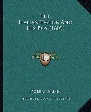 portada the italian taylor and his boy (1609) (in English)