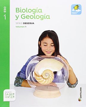 portada BIOLOGIA Y GEOLOGIA MOCHILA LIGERA 1 SECUNDARIA