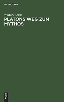 portada Platons weg zum Mythos. 