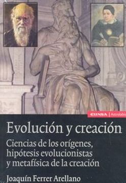 portada Evolución y creación: ciencias de los orígenes, hipótesis (Astrolabio. Ciencias)
