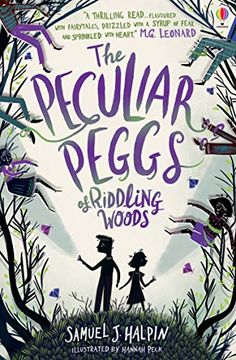portada Peculiar Peggs of Riddling Woods (en Inglés)