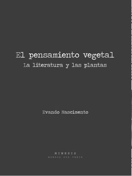 portada El pensamiento vegetal (in Spanish)