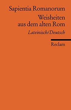 portada Sapientia Romana. Weisheiten aus dem Alten rom (en Latin)