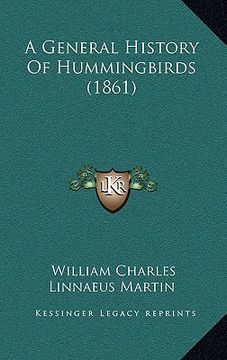 portada a general history of hummingbirds (1861)