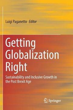 portada Getting Globalization Right: Sustainability and Inclusive Growth in the Post Brexit Age