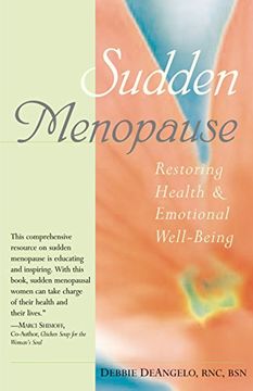 portada Sudden Menopause: Restoring Health and Emotional Well-Being (en Inglés)