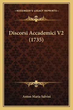 portada Discorsi Accademici V2 (1735) (in Italian)