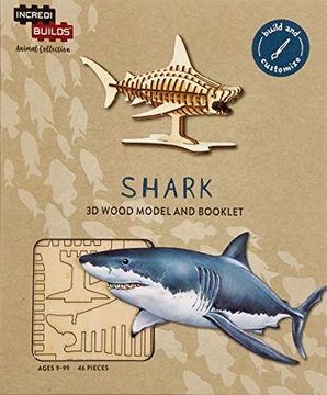 portada Incredibuilds Animal Collection: Shark (in English)