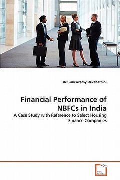portada financial performance of nbfcs in india (en Inglés)