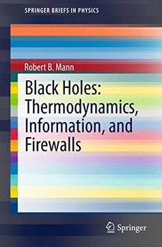 portada Black Holes: Thermodynamics, Information, and Firewalls (Springerbriefs in Physics) (en Inglés)