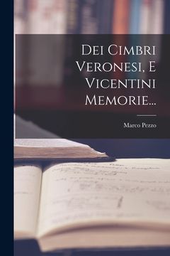 portada Dei Cimbri Veronesi, E Vicentini Memorie... (en Italiano)
